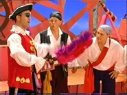 Captain, Ben, and Rudolf