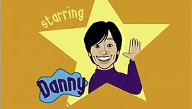 Danny's title in Wiggly Animation.