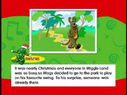 Wags in "The Christmas Fairy" electronic storybook