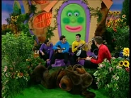 The Wiggles talk about Wags hearing things better than Humans.