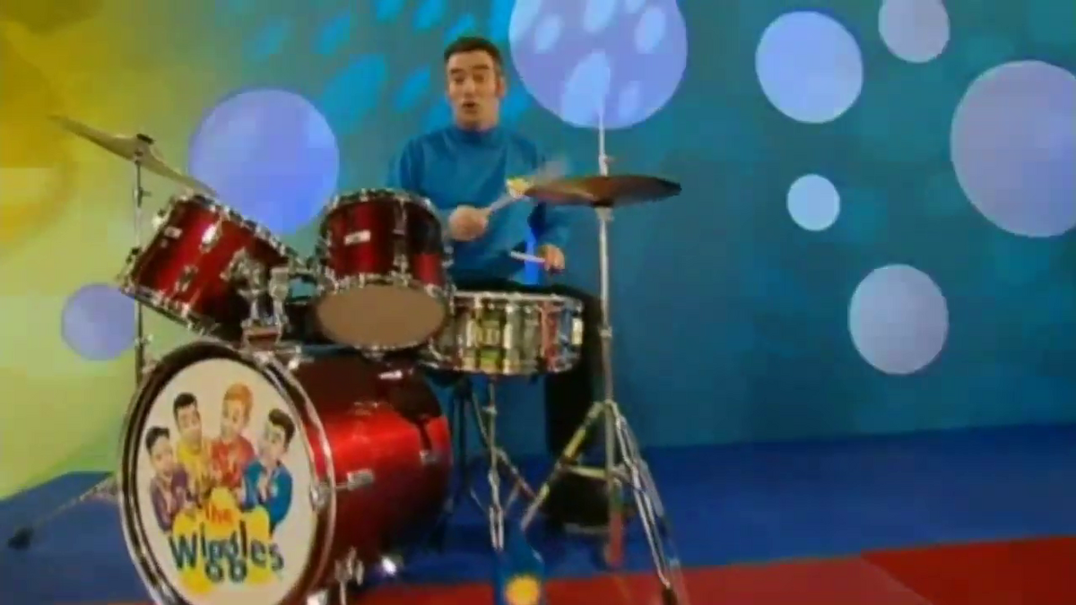 The wiggles online anthony lost drums