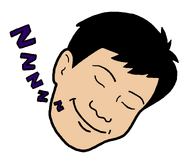 CartoonJeffFaceIsSleeping