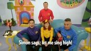 "Simon says: let me sing high!"