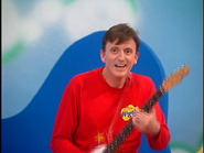 Murray playing Red Starry Guitar in "Wiggle Time!" 1998