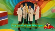 Title card for Say Aah at the Doctors from Paint a Portrait