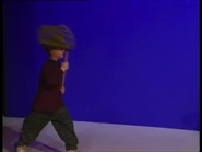 Luke as the dog catcher in "Wiggle Time! (1993)"