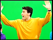Greg in the unused final shot during the video's work-print