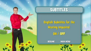 Subtitles menu (Background music: Do The Pretzel)