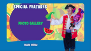 Special Features menu (Background music: Captain Feathersword Fell Asleep on His Pirate Ship (Quack Quack))