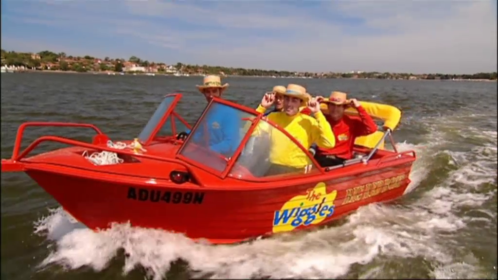 big red boat cruise