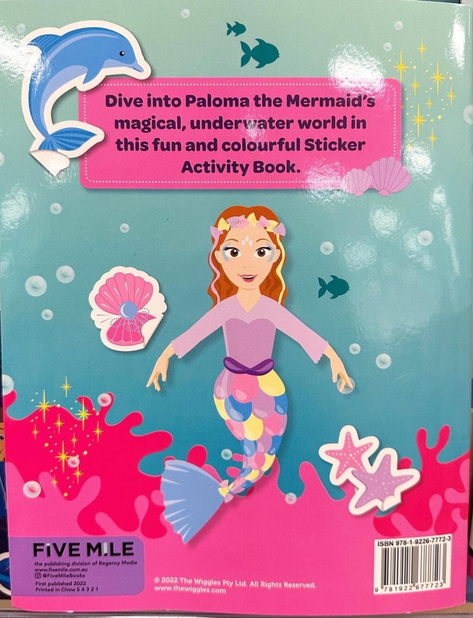 Under the Sea Sticker Activity Book Wigglepedia Fandom