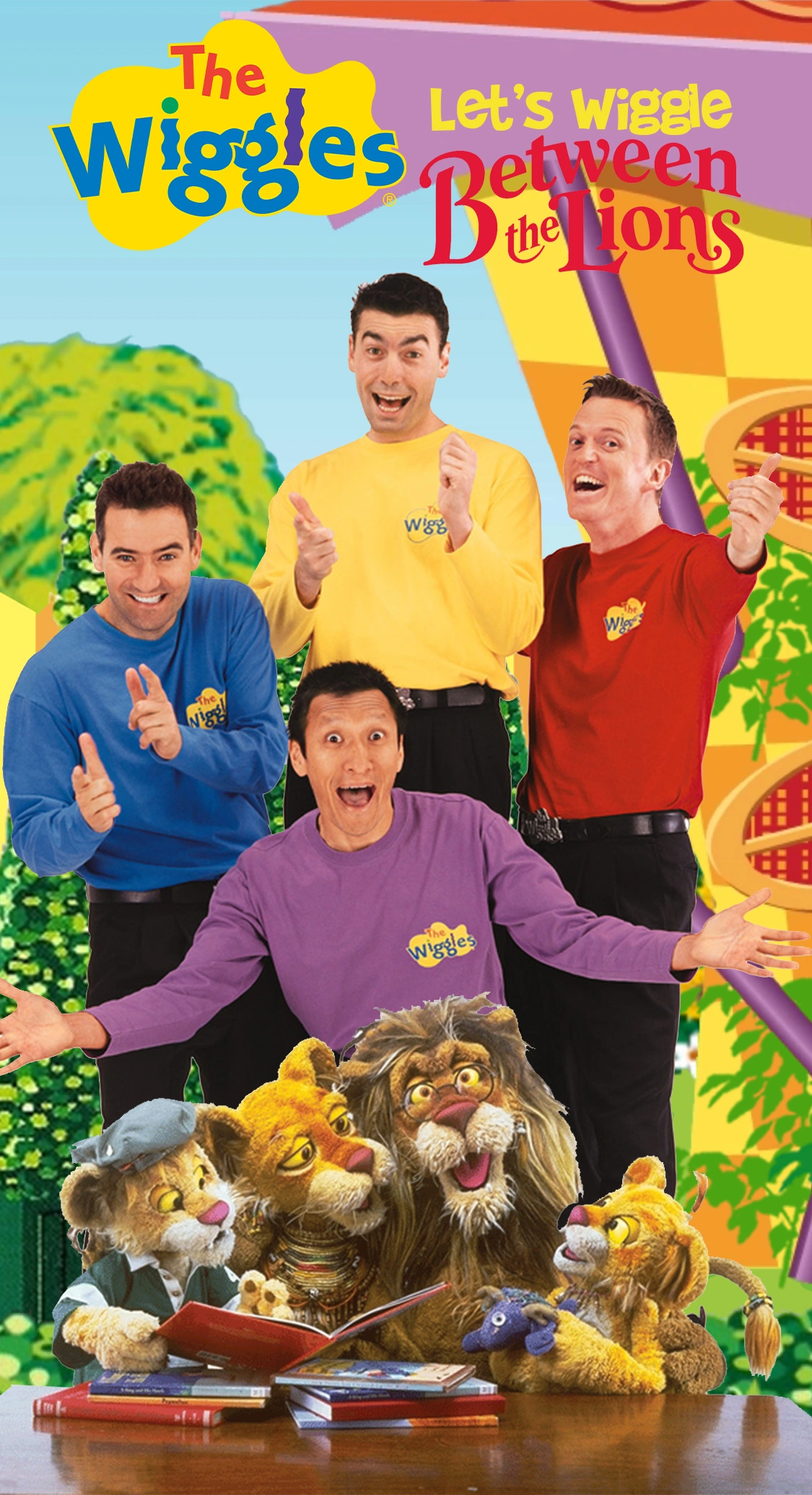 The Wiggles: Let's Wiggle Between the Lions/Transcript | Wiggles Fanon ...
