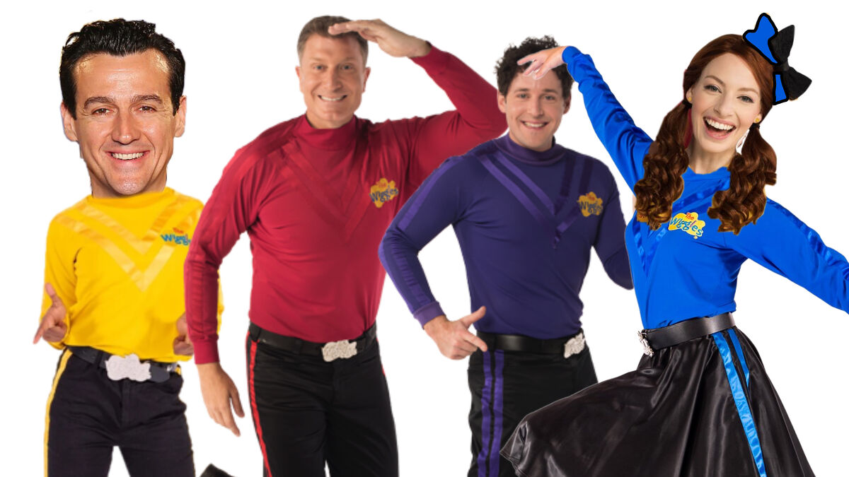 The Wiggles (Sam Wiggle stays instead of Anthony Wiggle) (All Versions) Wiggles Fanon Wiki
