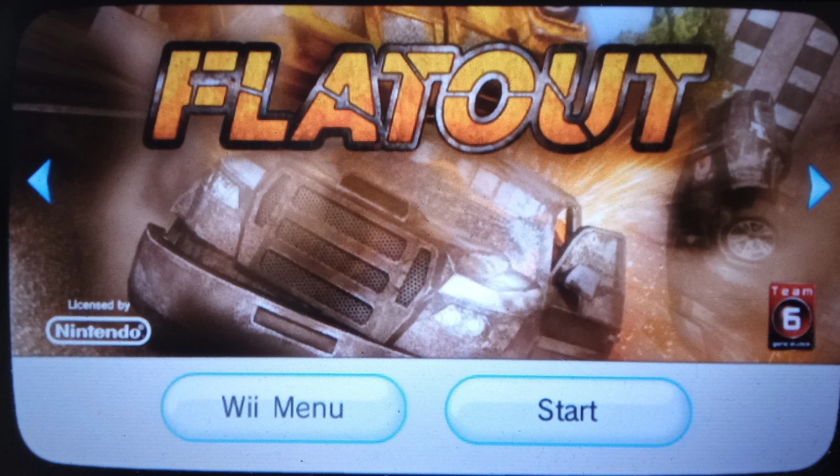 FlatOut | Wii Disc Channel Intros Wiki | Fandom