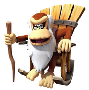 Cranky Kong in DKCR.