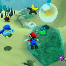Beach Bowl Galaxy Wii Wiki Fandom The largest planet in this galaxy is a beach area filled with penguins, called a penguin paradise. beach bowl galaxy wii wiki fandom