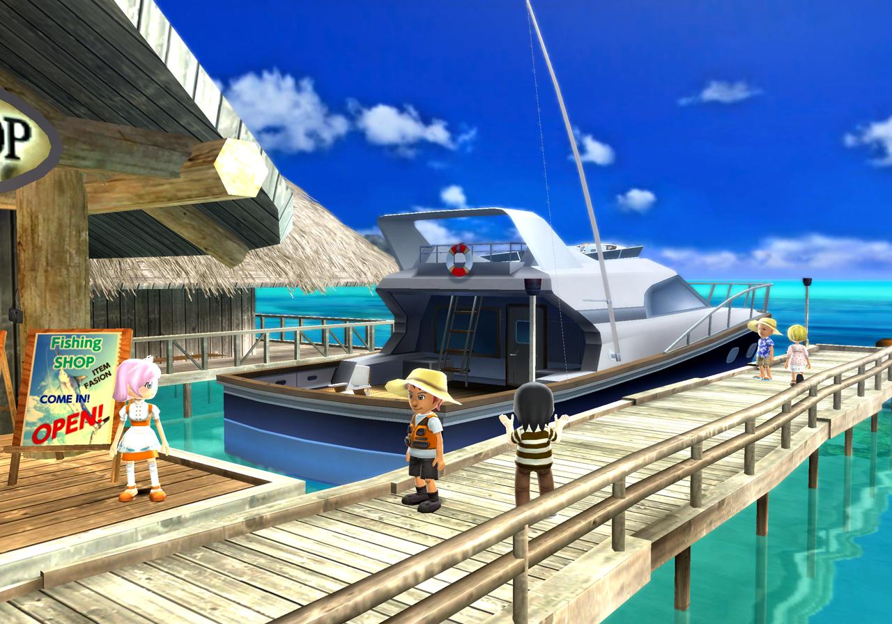 Teman Paradise Beach, Wii Fishing Resort Wiki