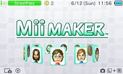 Mii Maker Nintendo 3DS Wiikipedia Fandom