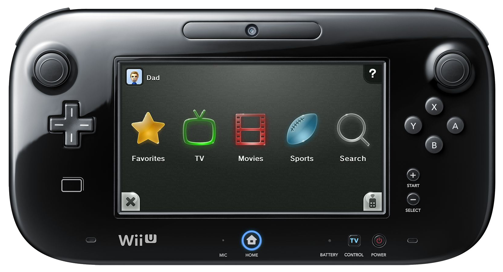 Nintendo wii u hot sale tv