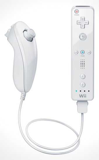 wii remote and nunchuk