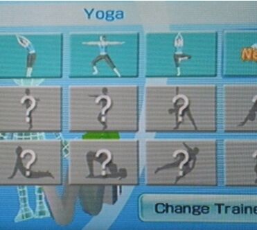 Scenario of the Wii Fit yoga game. | Download Scientific Diagram