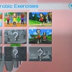 Wii aerobics best sale