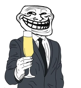 real troll face people