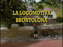 Lalocomotivabrontolonaschermodeltitolo