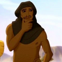 Simeón en Joseph, rey de los sueños.
