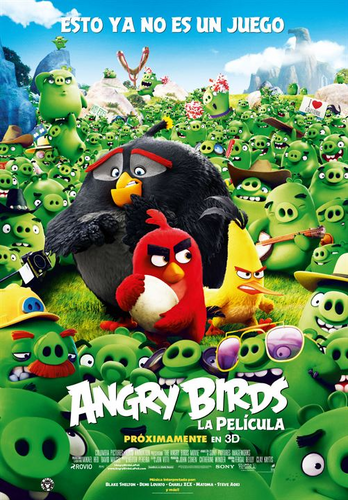 Angry Birds la película portada