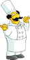 Chef Luigi Rissoto en Los Simpson.