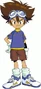 Taichi "Tai" Kamiya en Digimon Adventure.
