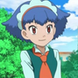 Miette en Pokémon XY.