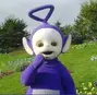 Tinky Winky en Los Teletubbies.