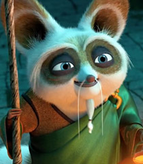 Maestro Shifu en Kung Fu Panda hasta su fallcimento