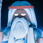 Vitruvius en La LEGO película.