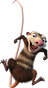 Crash en la franquicia de Ice Age.