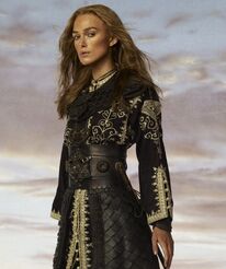 Elizabeth Swann en Piratas del Caribe