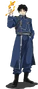Roy Mustang en Fullmetal Alchemist.
