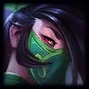 Akali en League of Legends.