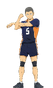 Ryunosuke Tanaka en Haikyuu!! (catalán).