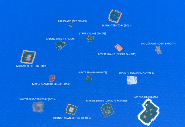 Map Project One Piece Wiki Fandom - all df spawns opt roblox