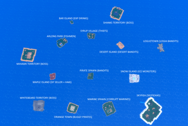 Map, One Piece Millennium Wiki