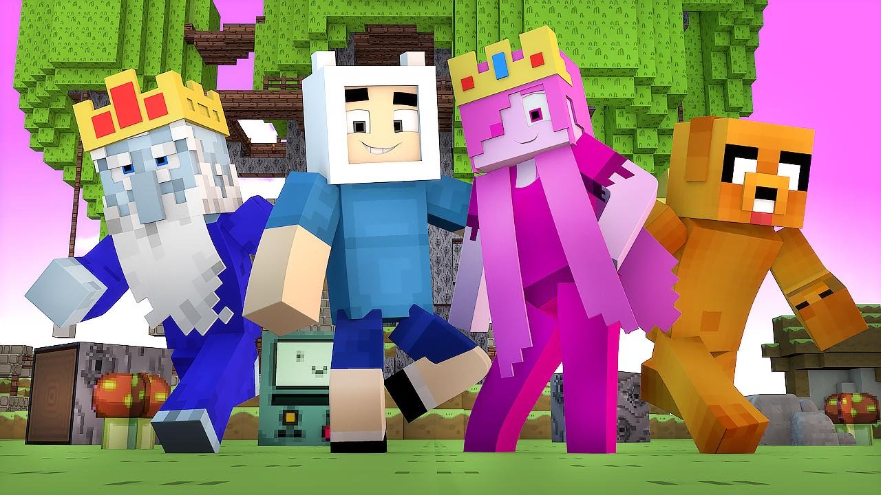 Diversão máxima! Minecraft ganha personagens de Hora de Aventura no console  