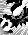 Darkrai in the Pokémon Adventures Manga.