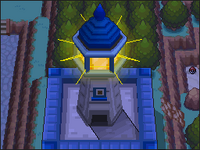 Map of glitter Lighthouse