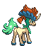 Shiny Keldeo BW Back