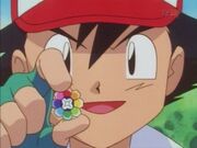 Ash earns the Rainbow Badge