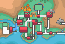 Location of route 42 in Johto