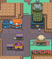 Map of Lavender Town